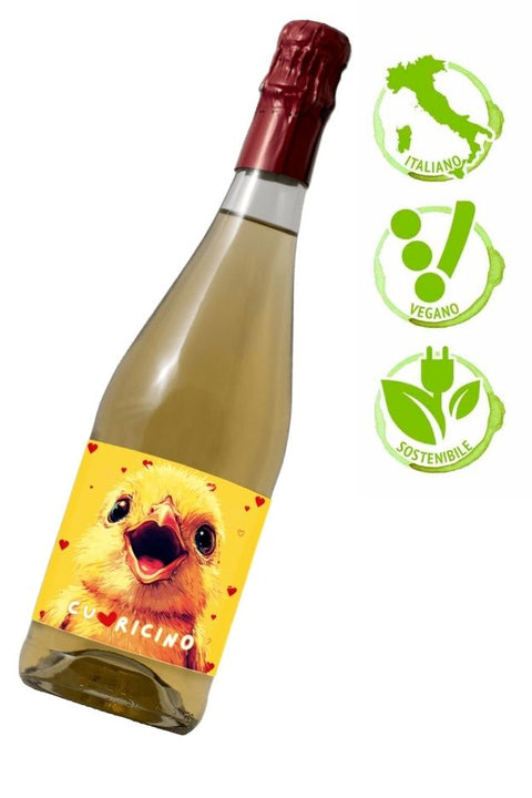Scopri Cuoricino il succo d'uva frizzante vegan friendly