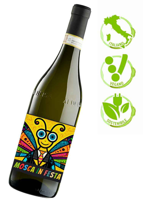 mosca in festa vino dolce vegan